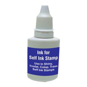 Blue – Refill Ink For Self Ink Stamp